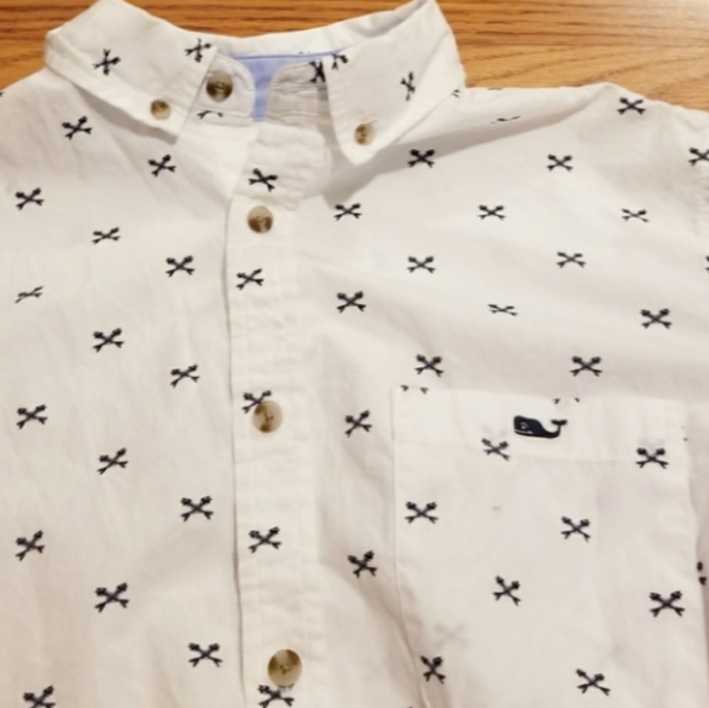 VINEYARD VINES BUTTON-UP - EUC - SMALL